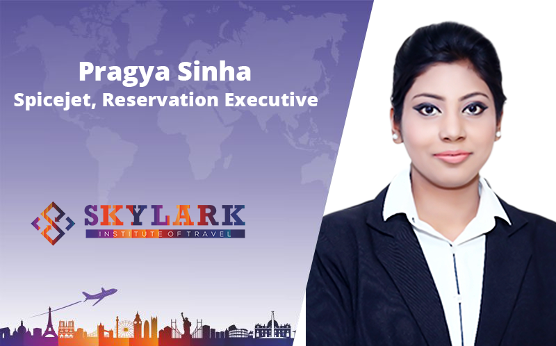 Pragya Sinha - Testimonial Skylark Institute of Travel