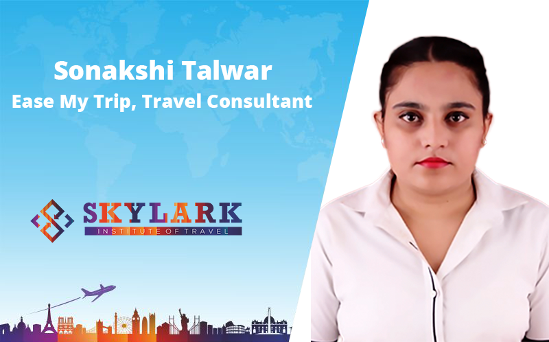 Sonakshi Talwar - Testimonial Skylark Institute of Travel
