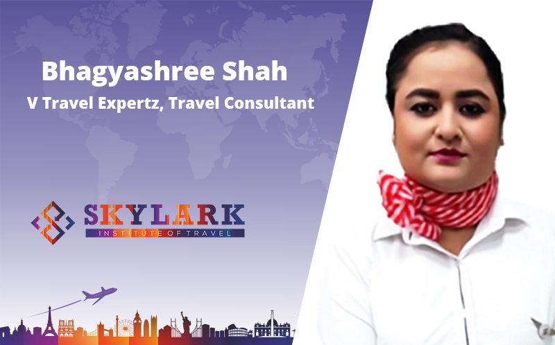 Bhagyashree Shah - Testimonial Skylark Institute of Travel