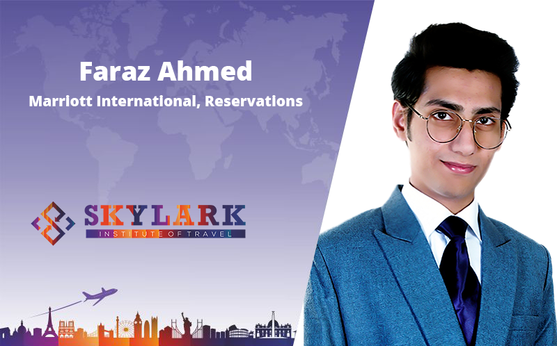 Faraz Ahmed - Testimonial Skylark Institute of Travel