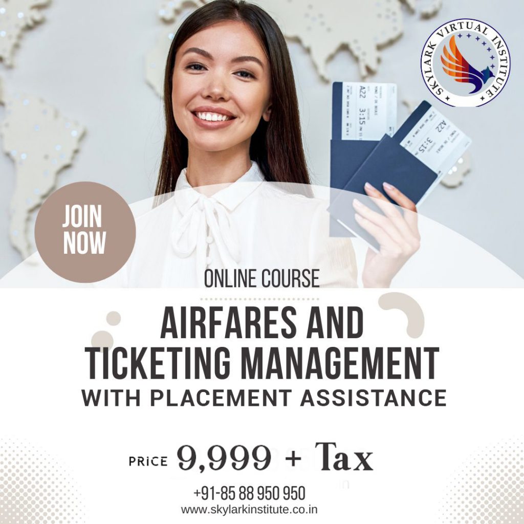 Best Institute For Airfares and Air Ticketing Course in Delhi